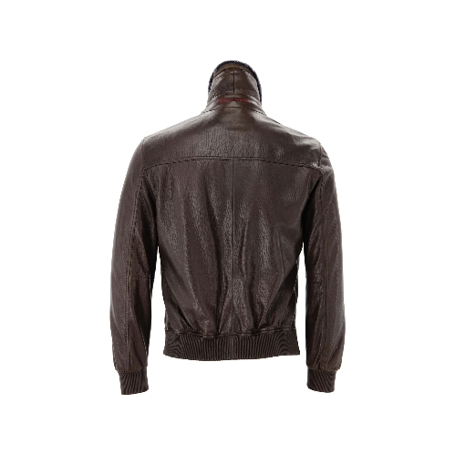 Picture of Giovane Gentile Leather Coat