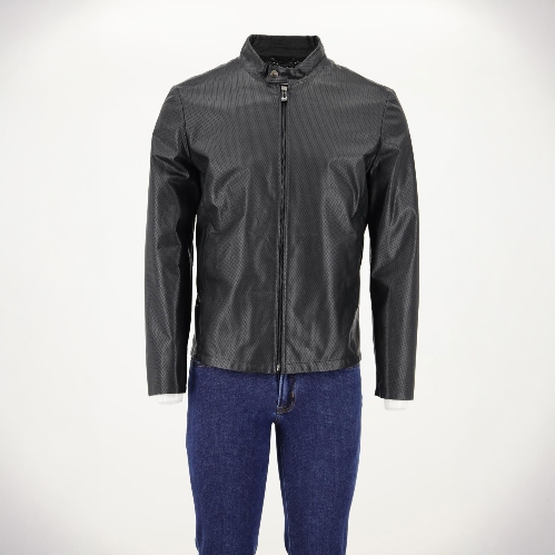Picture of Giovane Gentile Leather Coat