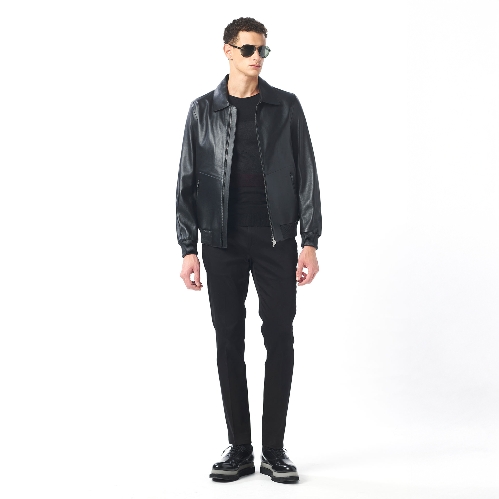 Picture of Giovane Gentile Leather Coat