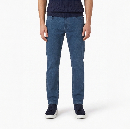 Picture of Giovane Gentile Trousers Denim