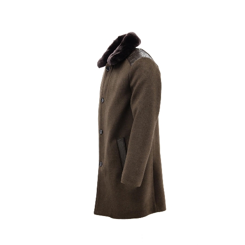 Picture of Giovane Gentile Leather Coat