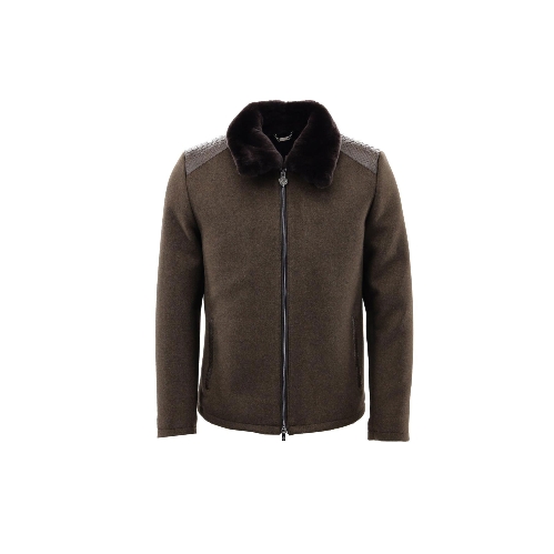 Picture of Giovane Gentile Leather Coat