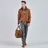 Picture of Giovane Gentile Leather Coat