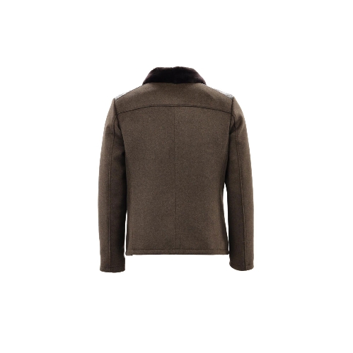 Picture of Giovane Gentile Leather Coat
