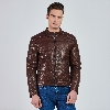 Picture of Giovane Gentile Leather Coat