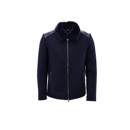 Picture of Giovane Gentile Leather Coat