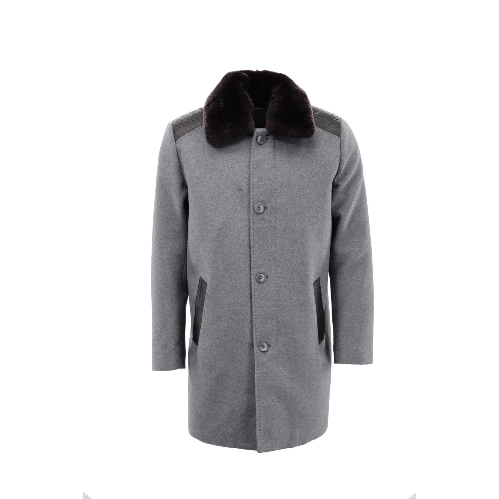 Picture of Giovane Gentile Leather Coat