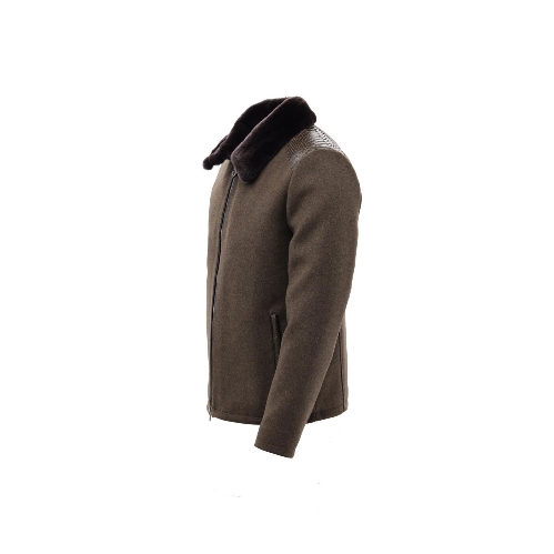 Picture of Giovane Gentile Leather Coat