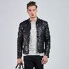 Picture of Giovane Gentile Leather Coat