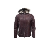 Picture of Giovane Gentile Leather Coat