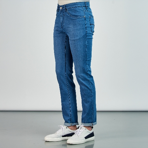 Picture of Giovane Gentile Trousers Denim