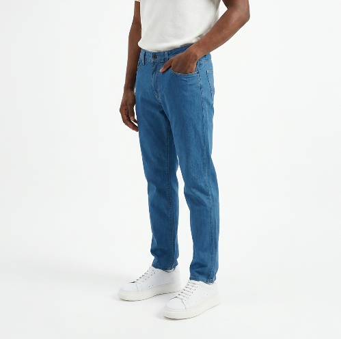 Picture of Giovane Gentile Trousers Denim