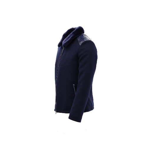 Picture of Giovane Gentile Leather Coat