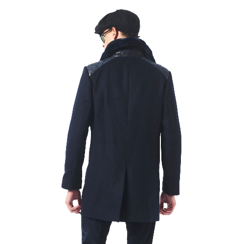 Picture of Giovane Gentile Leather Coat
